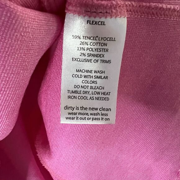 Horny Toad‎ Dress Tank Flexcel Pink Sleeveless V-Neck Stretch Athleisure Medium - Picture 5 of 5